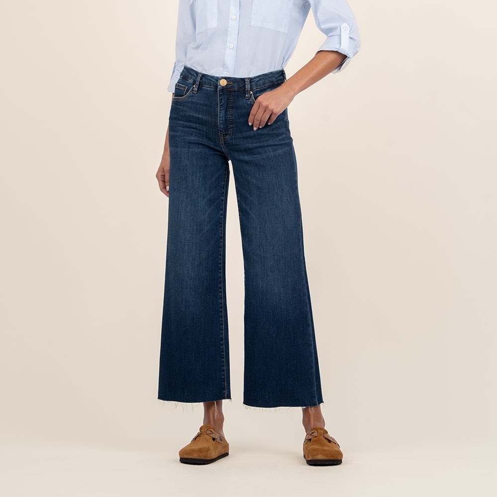 KUT from the Kloth High Rise MEG Fab Ab Wide Leg, Size 0